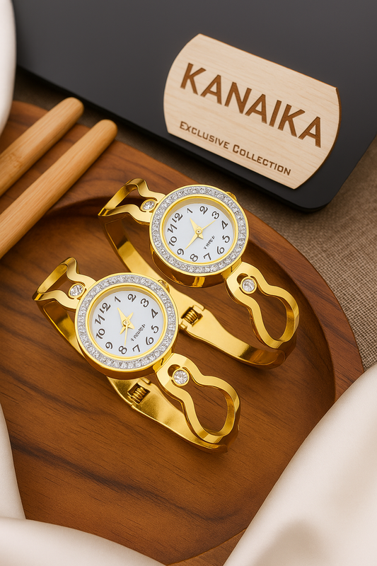 Kanaika Modern Elegance Bangle Watch 🌟✨