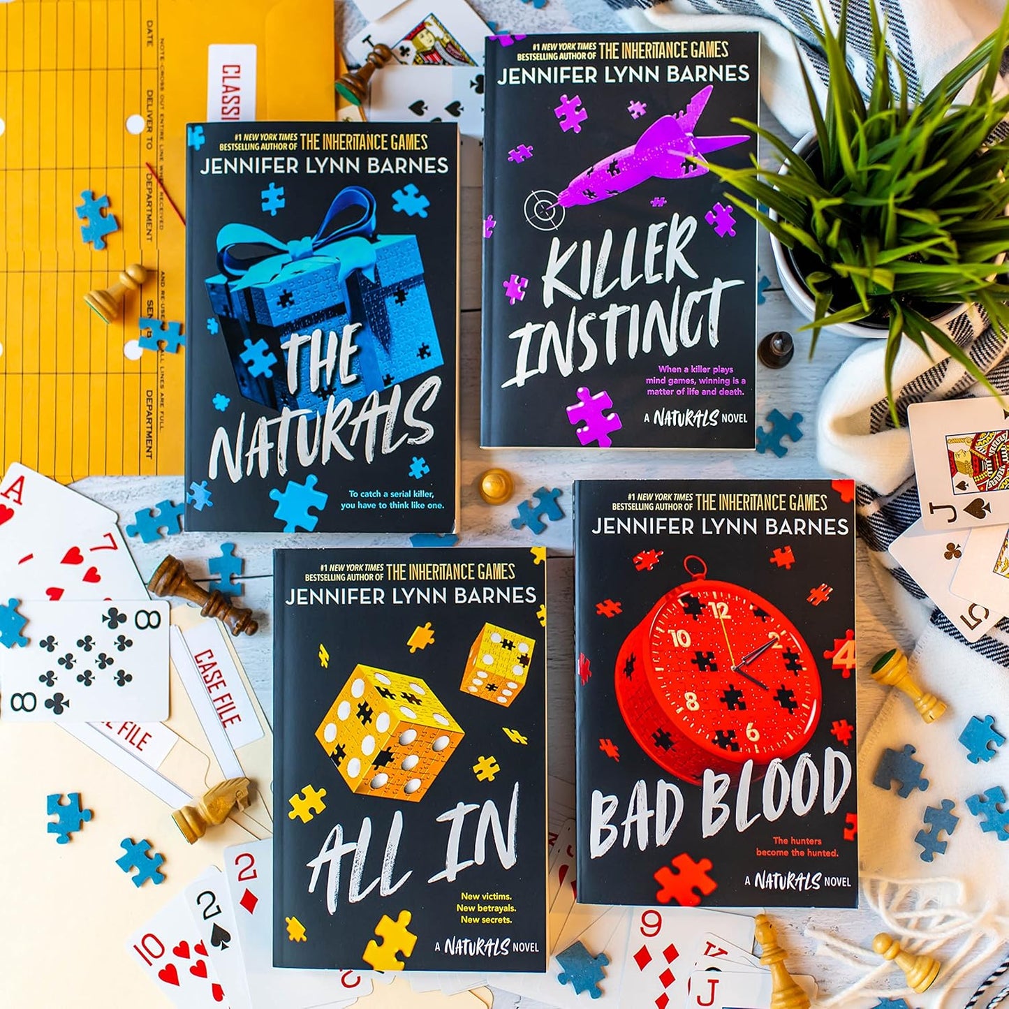 The Naturals 4 books Boxset  by Jennifer Lynn