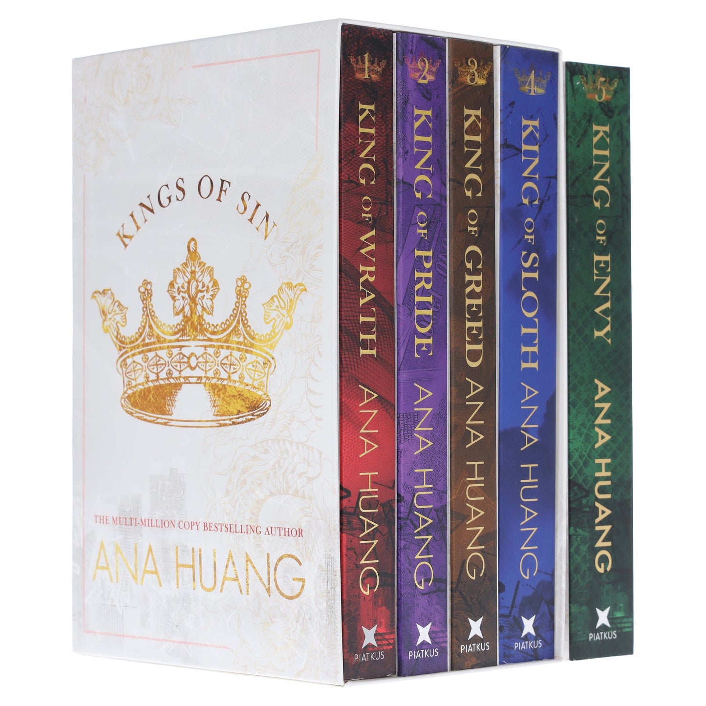 5 Books King Of Sin Series Set